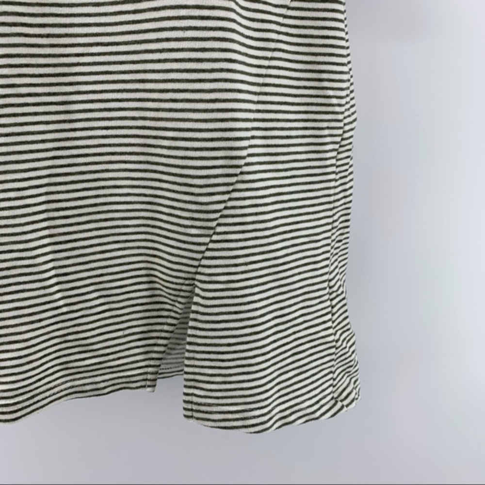 Umgee women's short sleeve striped tunic, medium - Picture 10 of 15